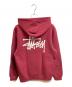 stussy (ステューシー) Basic Stussy Hoodie レッド サイズ:L：10000円