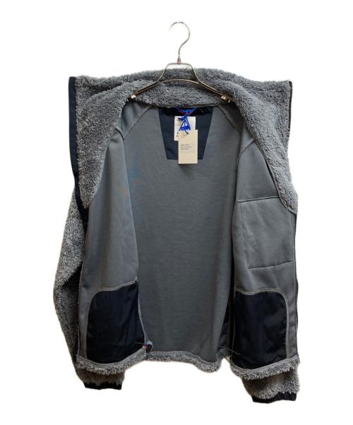 Cape HEIGHTS（ケープハイツ）CAPE HEIGHTS (ケープハイツ) スタンドカラー シェルパ ボアフリースジャケット グレー サイズ:L 未使用品の古着・服飾アイテム