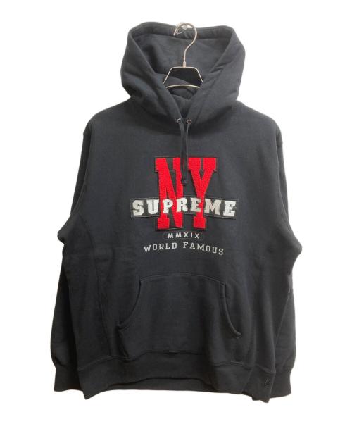 SUPREME（シュプリーム）SUPREME (シュプリーム) NY hooded sweatshirt ブラック サイズ:XLの古着・服飾アイテム