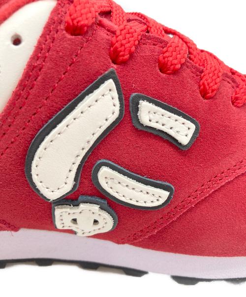 Sangacio（サンガッチョ）Sangacio (サンガッチョ) ローカットスニーカー レッド サイズ:UK7.5 未使用品の古着・服飾アイテム