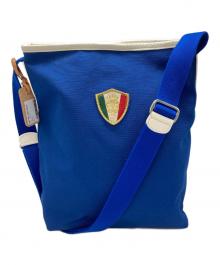 Felisi（フェリージ）の古着「キャンバスショルダーバッグ」｜ブルー