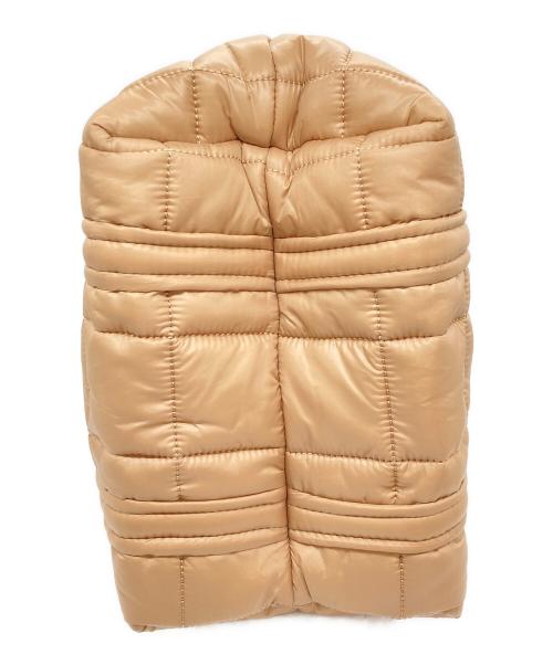 MICHAEL KORS（マイケル・コース）MICHAEL KORS (マイケル・コース) キルティングハンドバッグ ベージュの古着・服飾アイテム