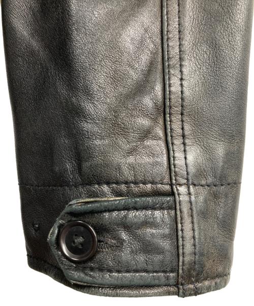 MALE&Co（メールアンドコー）MALE&CO (メールアンドコー) M-65レザージャケット ブラック サイズ:Lの古着・服飾アイテム