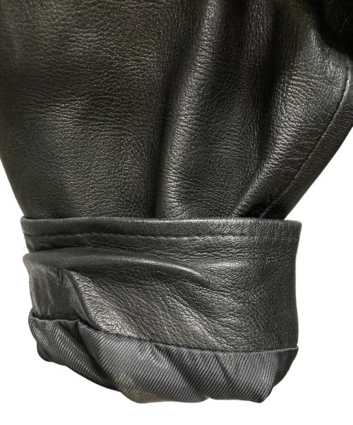 MALE&Co（メールアンドコー）MALE&CO (メールアンドコー) M-65レザージャケット ブラック サイズ:Lの古着・服飾アイテム