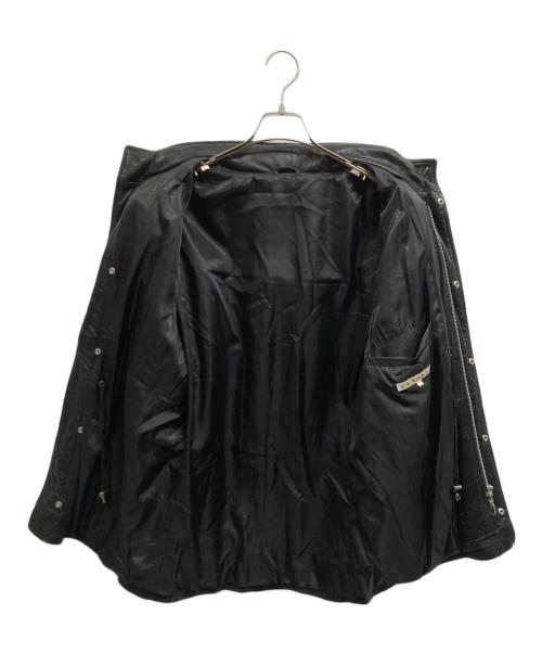 MALE&Co（メールアンドコー）MALE&CO (メールアンドコー) M-65レザージャケット ブラック サイズ:Lの古着・服飾アイテム