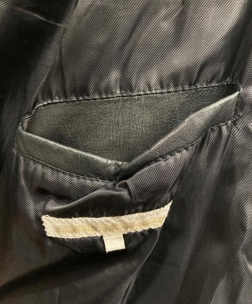 MALE&Co（メールアンドコー）MALE&CO (メールアンドコー) M-65レザージャケット ブラック サイズ:Lの古着・服飾アイテム