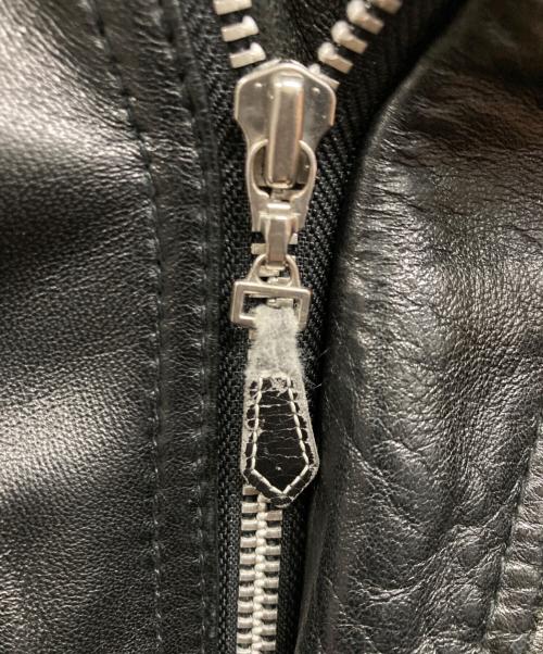 MALE&Co（メールアンドコー）MALE&CO (メールアンドコー) M-65レザージャケット ブラック サイズ:Lの古着・服飾アイテム