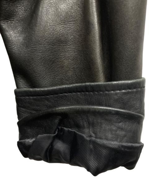 MALE&Co（メールアンドコー）MALE&CO (メールアンドコー) M-65レザージャケット ブラック サイズ:Lの古着・服飾アイテム