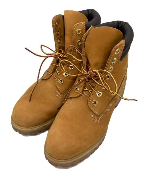 Timberland（ティンバーランド）Timberland (ティンバーランド) 6インチダブルカラーブーツ ベージュ サイズ:UK6.5の古着・服飾アイテム