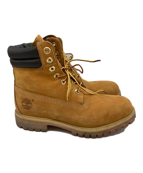 Timberland（ティンバーランド）Timberland (ティンバーランド) 6インチダブルカラーブーツ ベージュ サイズ:UK6.5の古着・服飾アイテム