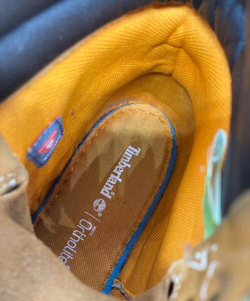 Timberland（ティンバーランド）Timberland (ティンバーランド) 6インチダブルカラーブーツ ベージュ サイズ:UK6.5の古着・服飾アイテム