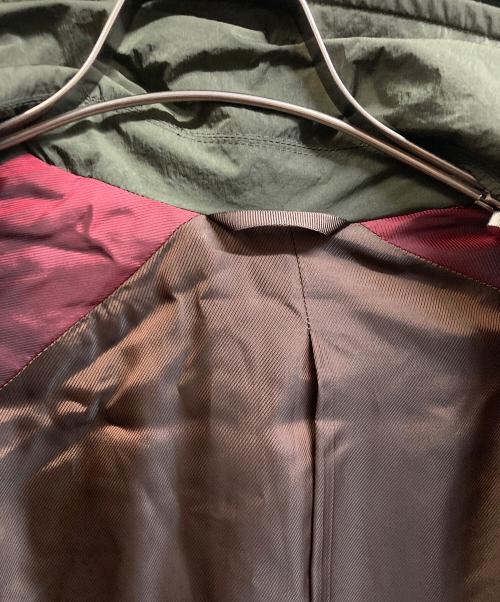 LANVIN en Bleu（ランバンオンブルー）LANVIN en Bleu (ランバンオンブルー) グレンチェックビックシルエットロングコート ベージュ サイズ:46の古着・服飾アイテム