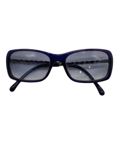 CHANEL（シャネル）CHANEL (シャネル) サングラス パープル サイズ:56□16の古着・服飾アイテム