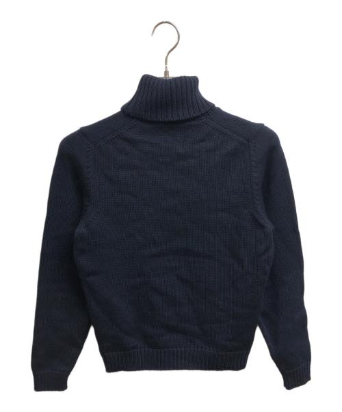 Zanone（ザノーネ）Zanone (ザノーネ) タートルネックニット ネイビー サイズ:44の古着・服飾アイテム