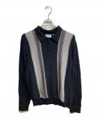 Carhartt WIPカーハート ワークインプログレス）の古着「L/S Kendricks Polo」｜ブラック