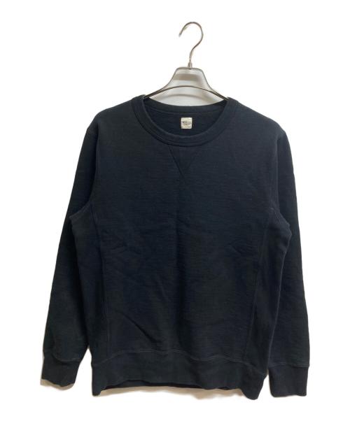 Ron Herman（ロンハーマン）Ron Herman (ロンハーマン) クルーネックスウェット ブラック サイズ:XLの古着・服飾アイテム