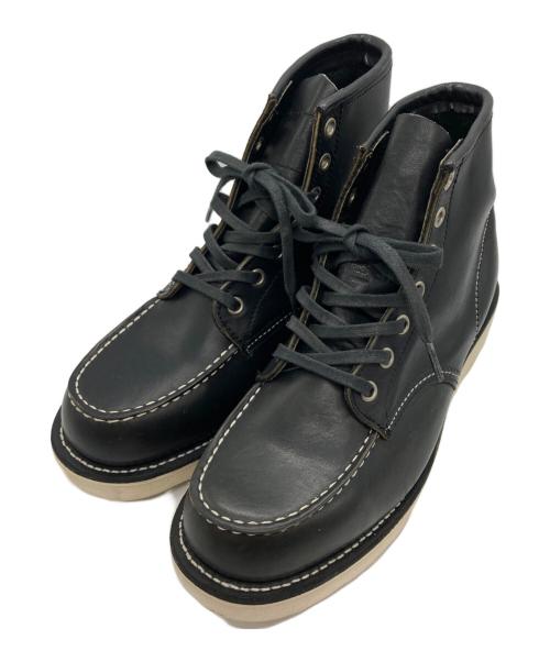 RED WING（レッドウィング）RED WING (レッドウィング) 6-inch Classic Moc ブラック サイズ:8 1/28Eの古着・服飾アイテム