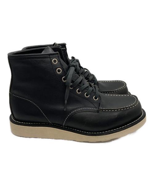 RED WING（レッドウィング）RED WING (レッドウィング) 6-inch Classic Moc ブラック サイズ:8 1/28Eの古着・服飾アイテム