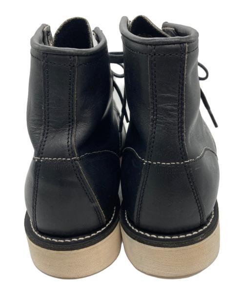 RED WING（レッドウィング）RED WING (レッドウィング) 6-inch Classic Moc ブラック サイズ:8 1/28Eの古着・服飾アイテム