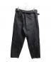COMOLI (コモリ) 20SS BELTED DENIM PANTS ブラック サイズ:3：20000円