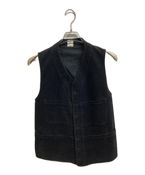 ANATOMICA（アナトミカ）ANATOMICA (アナトミカ) SAGAN VEST MOLESKIN ブラック サイズ:Lの古着・服飾アイテム
