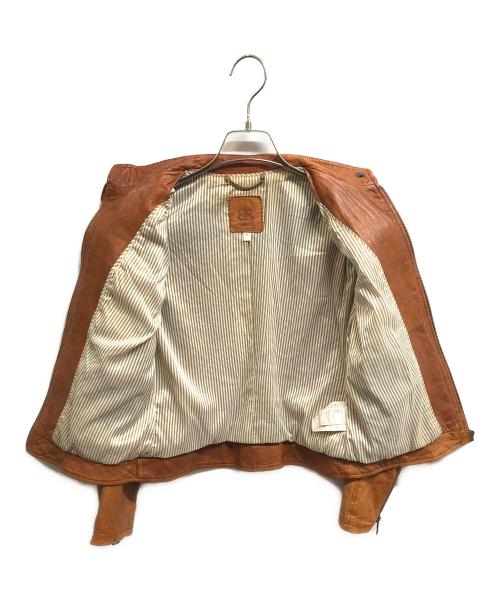 BANANA REPUBLIC（バナナリパブリック）BANANA REPUBLIC (バナナリパブリック) レザージャケット ブラウン サイズ:XSの古着・服飾アイテム