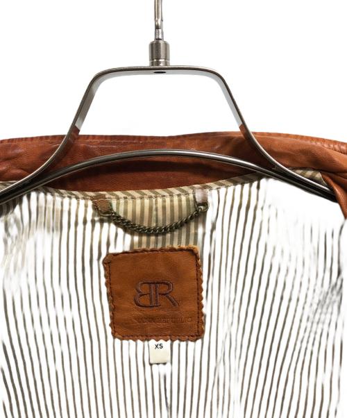 BANANA REPUBLIC（バナナリパブリック）BANANA REPUBLIC (バナナリパブリック) レザージャケット ブラウン サイズ:XSの古着・服飾アイテム