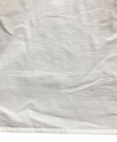 maison kitsune（メゾンキツネ）maison kitsune (メゾンキツネ) フォックスヘッド エンブロイダリークラシックシャツ ホワイト サイズ:39の古着・服飾アイテム