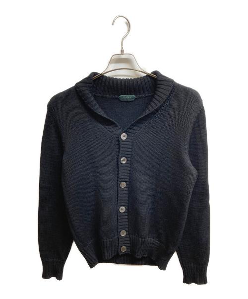 Zanone（ザノーネ）Zanone (ザノーネ) ウールカーディガン ブラック サイズ:46の古着・服飾アイテム