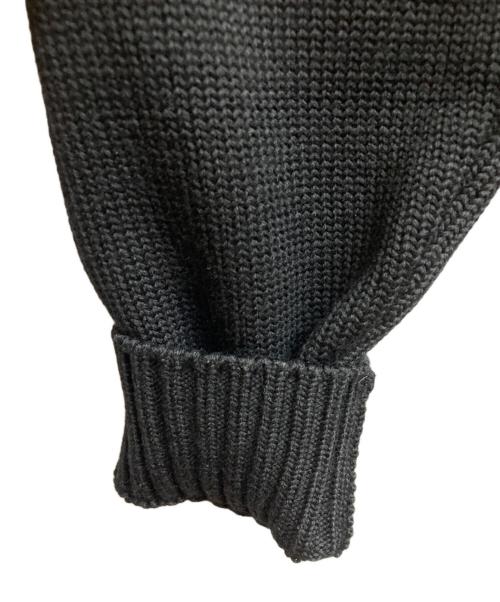 Zanone（ザノーネ）Zanone (ザノーネ) ウールカーディガン ブラック サイズ:46の古着・服飾アイテム