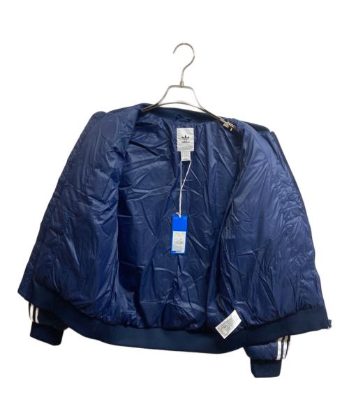 adidas（アディダス）adidas (アディダス) スーパースタートラックダウンジャケット ネイビー サイズ:Mの古着・服飾アイテム