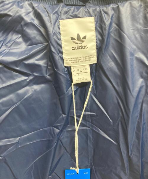 adidas（アディダス）adidas (アディダス) スーパースタートラックダウンジャケット ネイビー サイズ:Mの古着・服飾アイテム