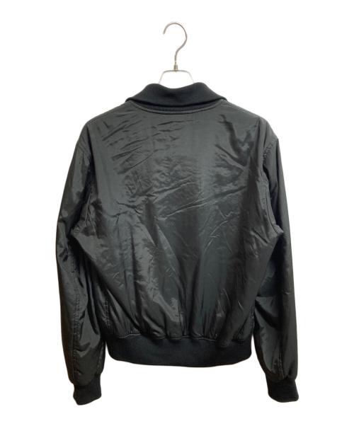 DOLCE & GABBANA（ドルチェ＆ガッバーナ）DOLCE & GABBANA (ドルチェ＆ガッバーナ) 中綿ナイロンジャケット ブラック サイズ:52の古着・服飾アイテム