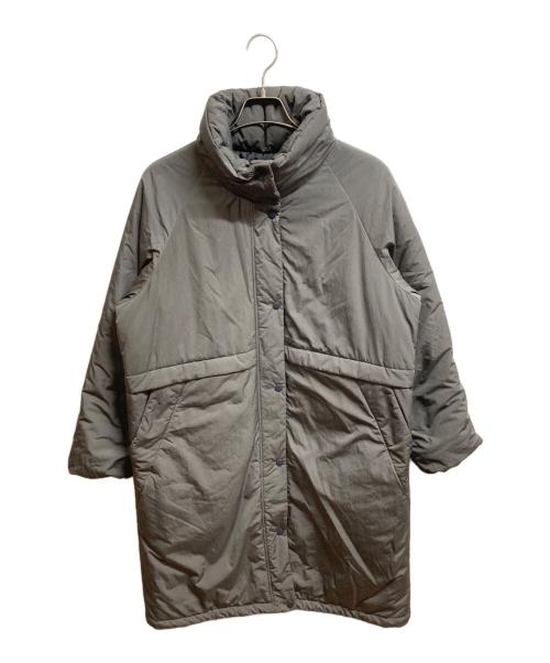 Noble（ノーブル）Noble (ノーブル) エアリーパッファーロングコート グレー サイズ:Freeの古着・服飾アイテム