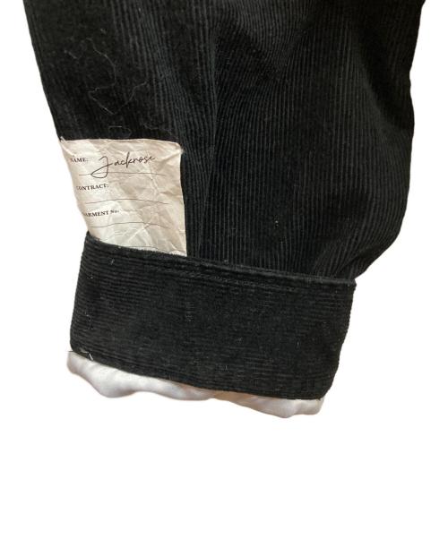 JACKROSE（ジャックローズ）JACKROSE (ジャックローズ) コーデュロイベトジャン ブラック サイズ:3の古着・服飾アイテム