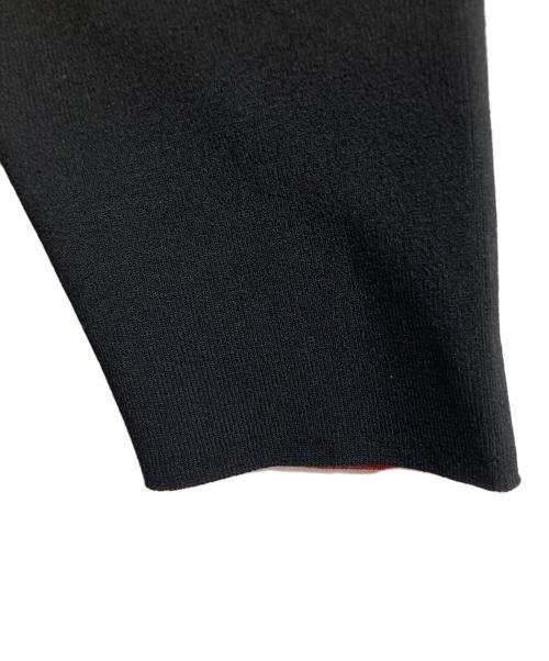 Sybilla（シビラ）Sybilla (シビラ) 幾何柄ジャカードニットドレス ブラック サイズ:Mの古着・服飾アイテム