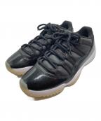 NIKEナイキ）の古着「AIR JORDAN 11 RETRO LOW」｜ブラック