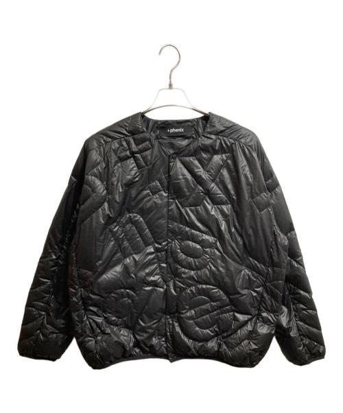 PHENIX（フェニックス）PHENIX (フェニックス) ダウンジャケット ブラック サイズ:Lの古着・服飾アイテム