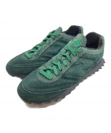 NEW BALANCE×AURALEE（ニューバランス×オーラリー）の古着「ローカットスニーカー」｜グリーン