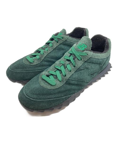 NEW BALANCE（ニューバランス）NEW BALANCE (ニューバランス) AURALEE (オーラリー) ローカットスニーカー グリーン サイズ:US8の古着・服飾アイテム