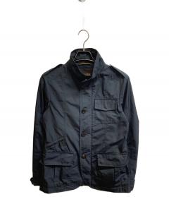 極美品 ポールスミス M-65 カシミヤ混 ミリタリージャケット ブラック M 美品✨ ポールスミス ミリタリージャケット M65 黒 キルティング