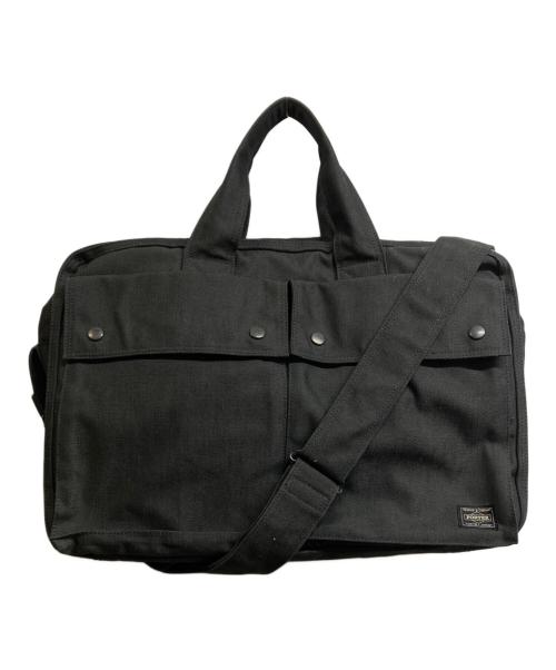 PORTER（ポーター）PORTER (ポーター) 2WAYブリーフケース グレーの古着・服飾アイテム