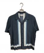 KITHキス）の古着「オープンカラーシャツ」｜ネイビー