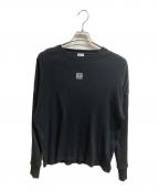 LOEWEロエベ）の古着「オーバーサイズフィット ロングスリーブ Tシャツ（コットン）」｜ブラック