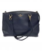 COACHコーチ）の古着「2WAYバッグ」｜ネイビー