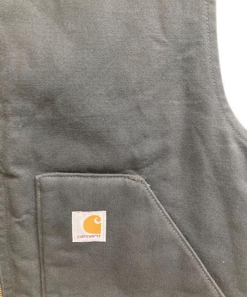 CarHartt（カーハート）CarHartt (カーハート) ダックベスト ブラック サイズ:Lの古着・服飾アイテム