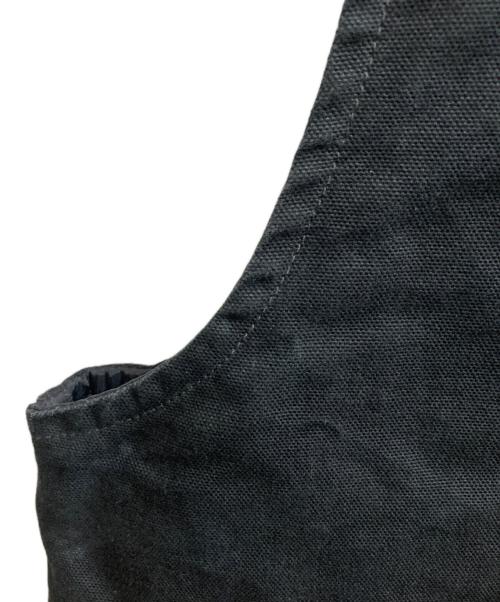 CarHartt（カーハート）CarHartt (カーハート) ダックベスト ブラック サイズ:Lの古着・服飾アイテム