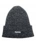 Supreme（シュプリーム）の古着「Overdyed Beanie Metallic Black」｜ブラック