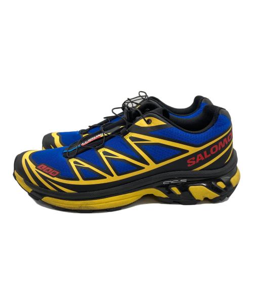 SALOMON（サロモン）SALOMON (サロモン) JJJJound (ジョウンド) XT-6 'Blue Lemon' ブルー×イエロー サイズ:UK11.5の古着・服飾アイテム