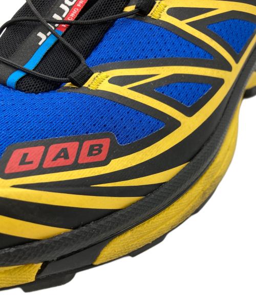SALOMON（サロモン）SALOMON (サロモン) JJJJound (ジョウンド) XT-6 'Blue Lemon' ブルー×イエロー サイズ:UK11.5の古着・服飾アイテム